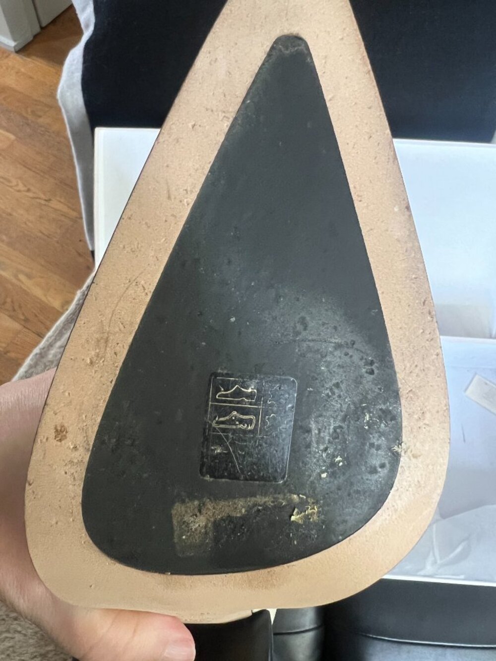 Jimmy Choo Cece Tall Boots - 80mm heel, 8.5 - Never Worn - Picture 13 of 16